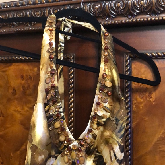 Stunning Cache halter top! - Picture 2 of 2